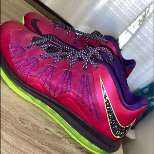 Nike Lebron 10 Low - Plum and Green -